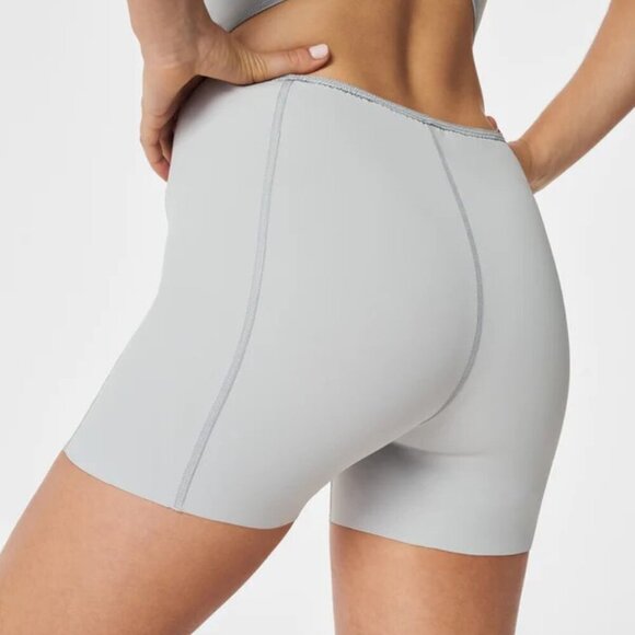 Spanx Shape Active Get Moving Zip Front Racer Back Dress Vivid White Small NWT - Picture 4 of 13